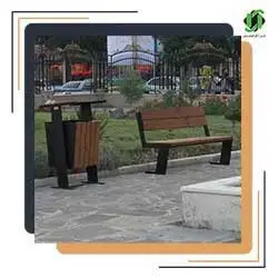 خرید مبلمان شهری با چوب ترموود 