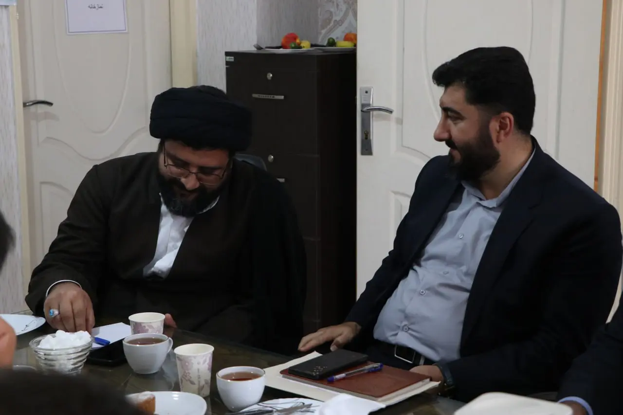 دیدار صمیمانه رئیس اوقاف شهرستان قدس با شورای شهرستان- سید حسین مطهری