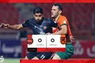 تساوی بدون گل تراکتور تبریز مقابل مس رفسنجان/ قهرمان لیگ برتر در دو بازی بدون گل و پیروزی