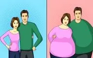 علل چاق شدن بعد از ازدواج