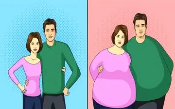 علل چاق شدن بعد از ازدواج