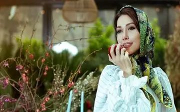 آرایش زیبا شهرزاد کمال زاده در شب تولدش 