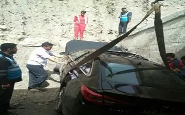 تصادف مرگبار در جاده هراز 