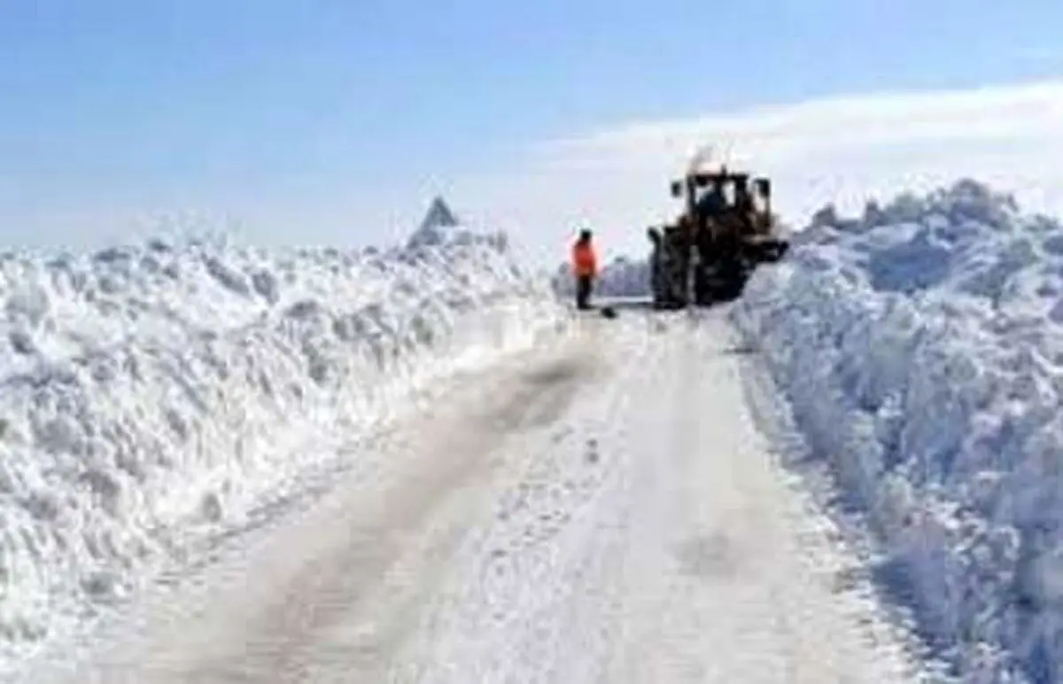  راه 734 روستای آذربایجان غربی همچنان مسدود است