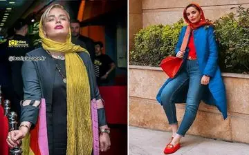 شلوار چسبان سپیده خداوردی / ابتذال ادامه دار سلبریتی ها!