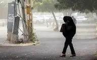 هشدار رگبار و بادهای شدید در ۱۱ استان تا روز سه‌شنبه
