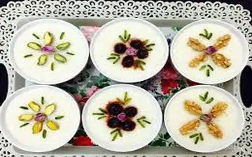 طرز تهیه فرنی مجلسی !