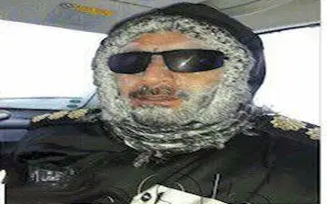 صورت یخ زده سرهنگ هنگام امدادرسانی در فیروز کوه