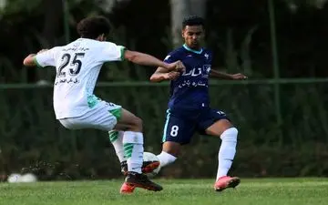  حسینی و امید به مهاجمانی که گل می‌زنند (عکس)