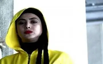 تمرین تناسب اندام آزاده صمدی در پارک 