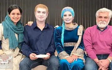 تولد بازیگر زن سرشناس و گریم متفاوتش!