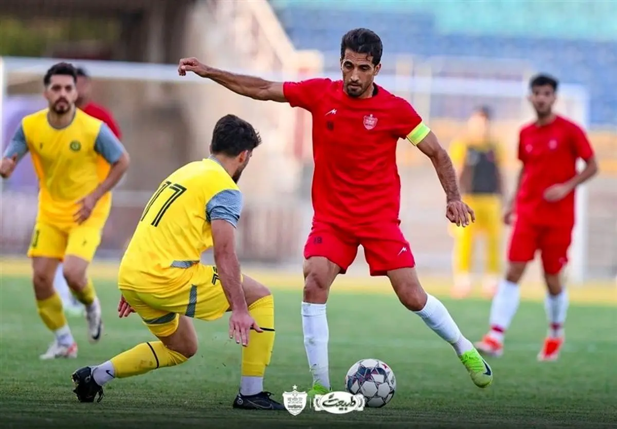  تساوی بدون گل پرسپولیس و نود ارومیه در دیداری دوستانه 