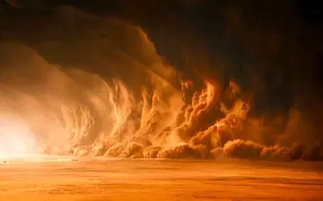 
هشدار طوفان شن در سیستان و بلوچستان/فیلم