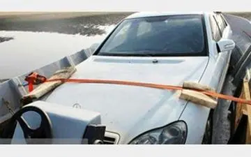 توقیف مرسدس بنز 7 میلیاردی در ایران 