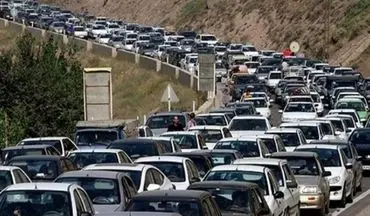 ترافیکی سنگین در محورهای ورودی شمال
