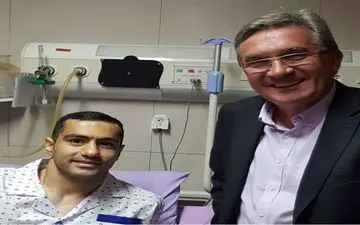  سورپرایز برانکو دقایقی بعد از جراحی ربیع خواه (عکس)