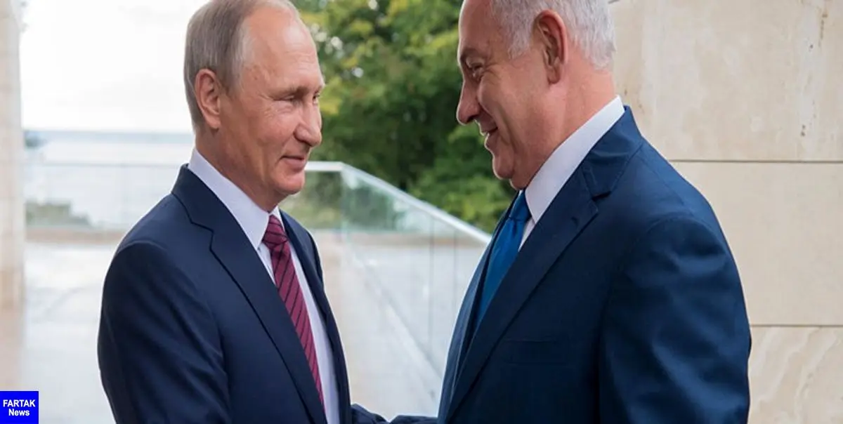 تماس تلفنی نتانیاهو با پوتین و گفت‌وگو در مورد وضعیت سوریه