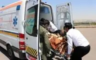 حادثه بامدادی در جاده مهریز–یزد؛ ۳۰ نفر راهی بیمارستان شدند