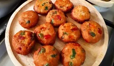 طرز تهیه فلافل مرغ پیتزایی| همه خوششون میاد