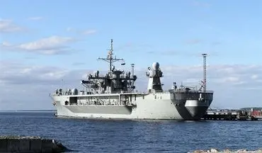  ورود کشتی فرماندهی نیروهای آمریکایی به دریای بالتیک