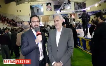 رنجبر: میزبانی شایسته جام تختی نشانگر توانایی بالای کرمانشاه در برگزاری مسابقات ورزشی می باشد + فیلم