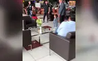 دختر ماهینی دست در دست برانکو در فرودگاه