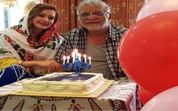 جشن تولد «مهدی فخیم زاده» بعد از مرخص شدن از بیمارستان /عکس