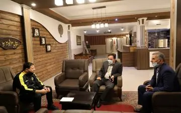 دیدار رئیس هیأت فوتبال استان کرمان با مدیر عامل باشگاه سپاهان