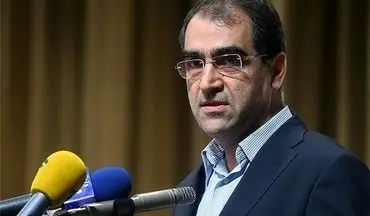 تابوت شهدای حادثه تروریستی اهواز بر شانه وزیر بهداشت +فیلم 