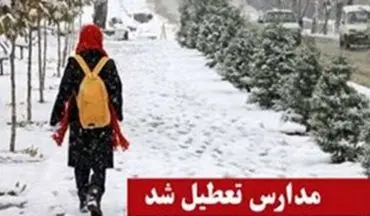 به دلیل بارش برف و کولاک شدید
تعدادی از مدارس گلستان فردا تعطیل شد