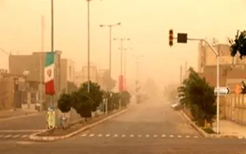 پیش‌بینی وقوع گردوخاک در ساعات آینده در خوزستان