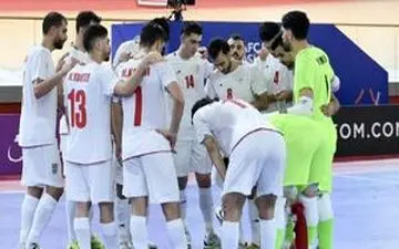 برتری فوتسال ایران برابر افغانستان در نیمه نخست
