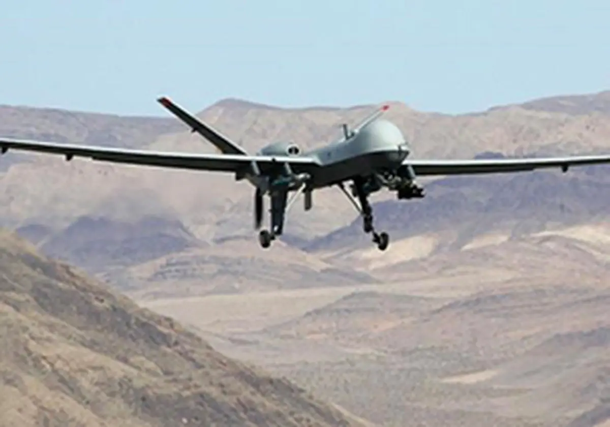 انهدام پهپاد هرمس در بندرعباس