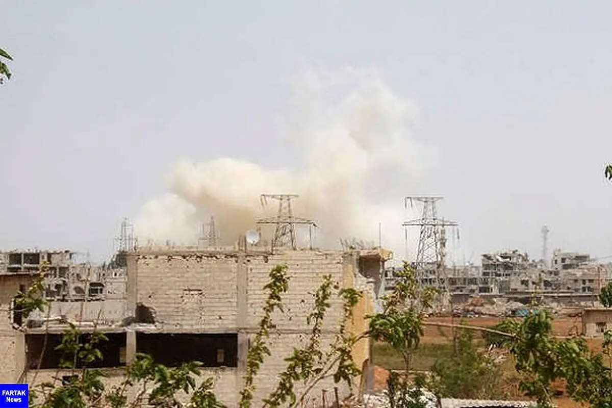 وقوع انفجار در حومه «درعا» سوریه