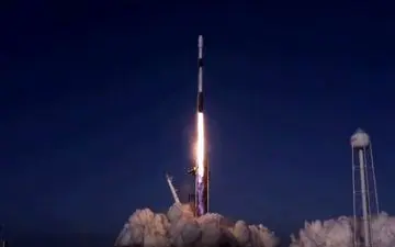 اسپیس ایکس ۶۰ ماهواره اینترنتی به فضا فرستاد 