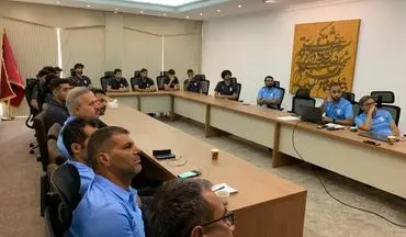 برگزاری جلسه فنی برای بازیکنان تیم ملی امید