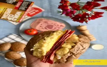 یک ساندویچ ارزون و مقوی| اسکرامبل اگ عالیه