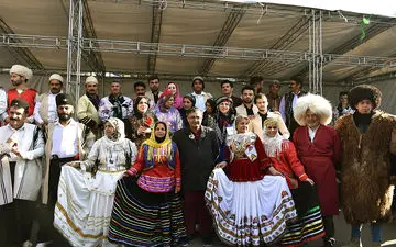 اعلام همبستگی و اتحاد اقوام ایرانی در سیزدهمین نمایشگاه گردشگری به روایت تصویر 