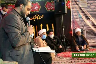 مراسم درگذشت والده مکرمه حجت‌الاسلام  رئیس سازمان گسترش اقتصاد مقاومتی 