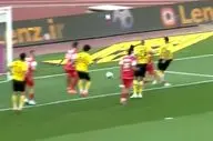 گل اول سپاهان به پرسپولیس توسط محبی + ویدئو