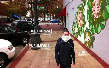 شال هوشمندی که آلودگی هوا را فیلتر می‌کند +فیلم 