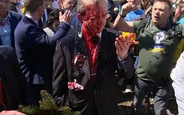 سفیر روسیه در لهستان مورد حمله قرار گرفت