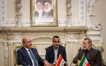 لاریجانی با رئیس جمهور عراق دیدار و گفتگو کرد