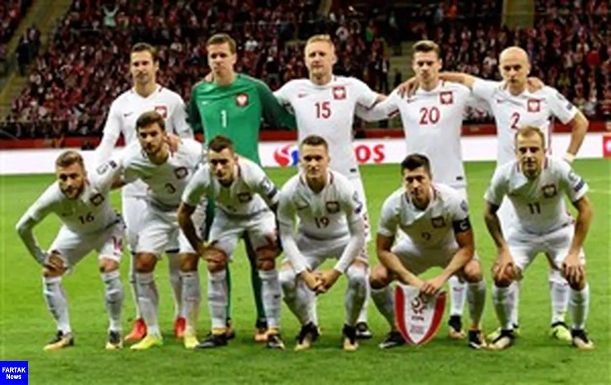 رونمایی از ترکیب تیم‌های ملی لهستان و کلمبیا