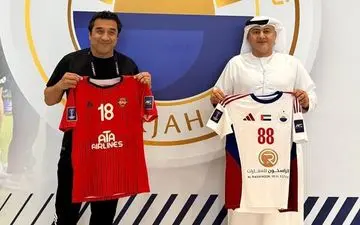 تراکتور با پیراهن همیشگی مقابل شارجه امارات