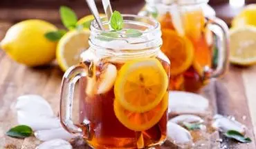 طرز تهیه چای سرد نعنایی| خیلی باحاله حتما خوشتون میاد!