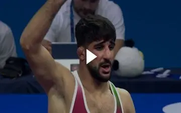 مدال طلای اسماعیلی با برد مقابل جعفروف + ویدئو