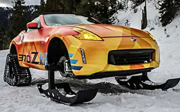 خودرویی که نیاز به زنجیر چرخ ندارد + فیلم