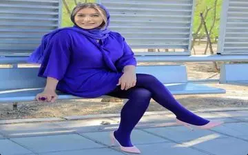 فریبا نادری هم مهاجرت کرد؟/تیپ عجیب خانم بازیگر همراه با چمدان در فرودگاه