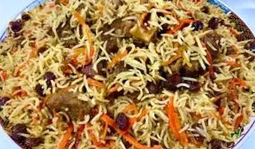 طرز تهیه پلو ازبکی خوشمزه و جدید!